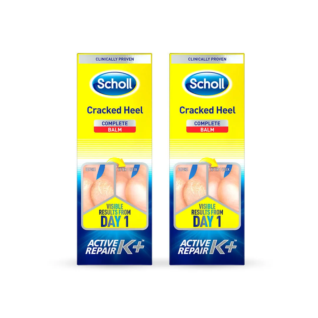 2-Pack Cracked Heel Repair Balm: Active Repair K 