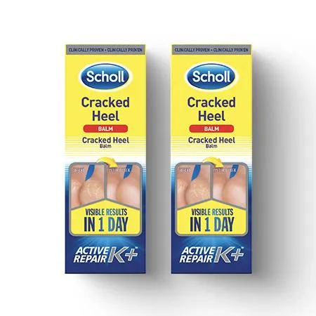 2-Pack Cracked Heel Repair Balm: Active Repair K 