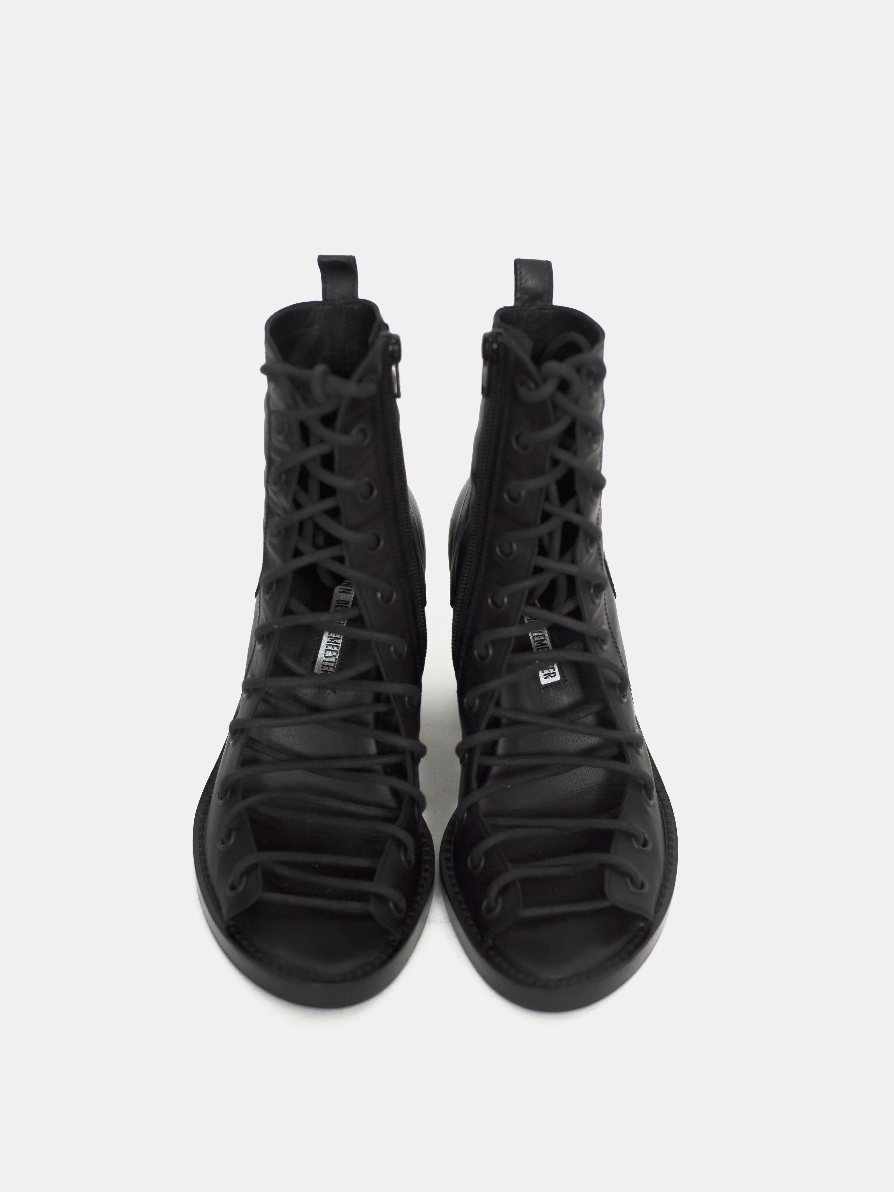 Ann Demeulemeester Lace Up Corset Heels