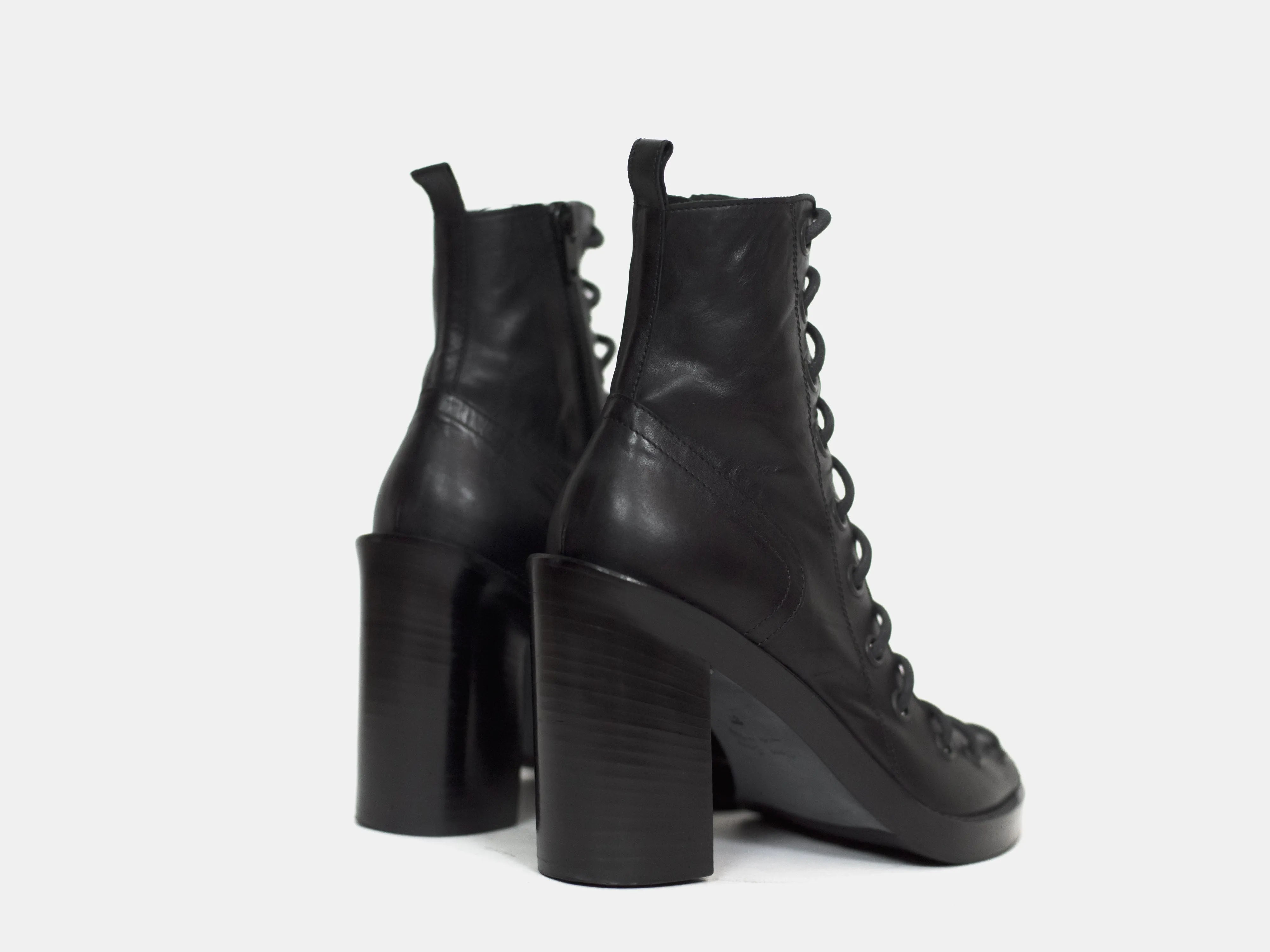 Ann Demeulemeester Lace Up Corset Heels