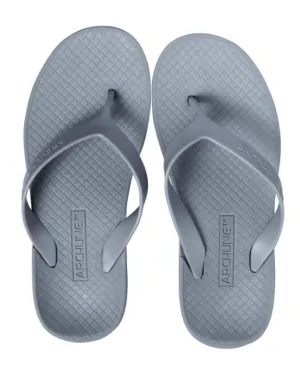 ARCHLINE Orthotic Flip Flops Thongs Arch Support Shoes Footwear - Grey