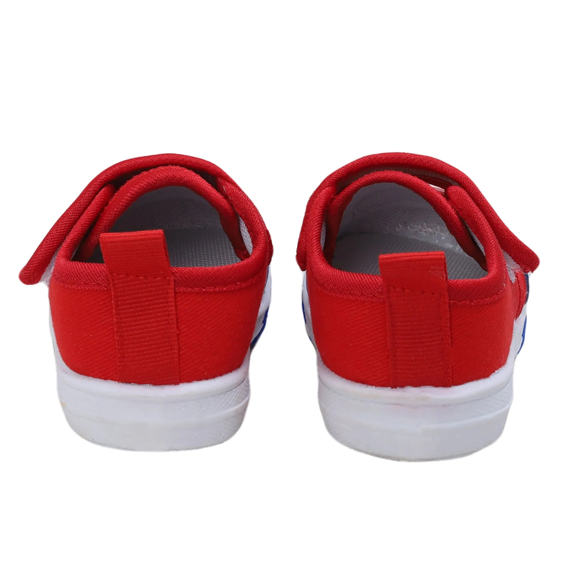 Baby Moo Blissful Bear Velcro Strap Anti-Skid Chu Chu Sound Sneakers - Red