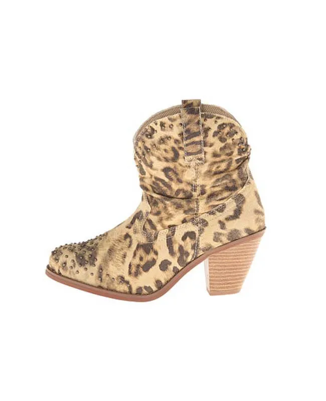 Dingo Leopard Print Boots