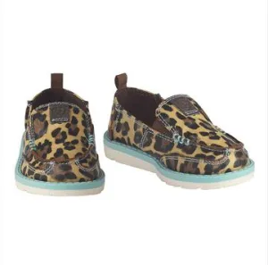 Girl's Ariat Cheetah Turquoise NATALIE Crusiers