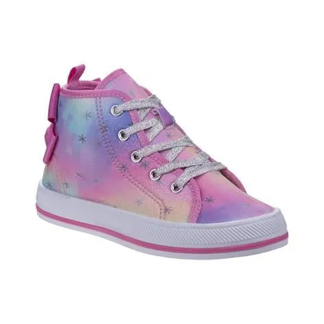 Girls Multi Color High Top Sneaker