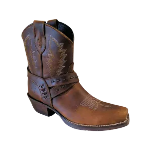 International M Women's Short Top Brown Square Toe Boot