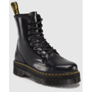 Jadon Black Polished Smooth Boot