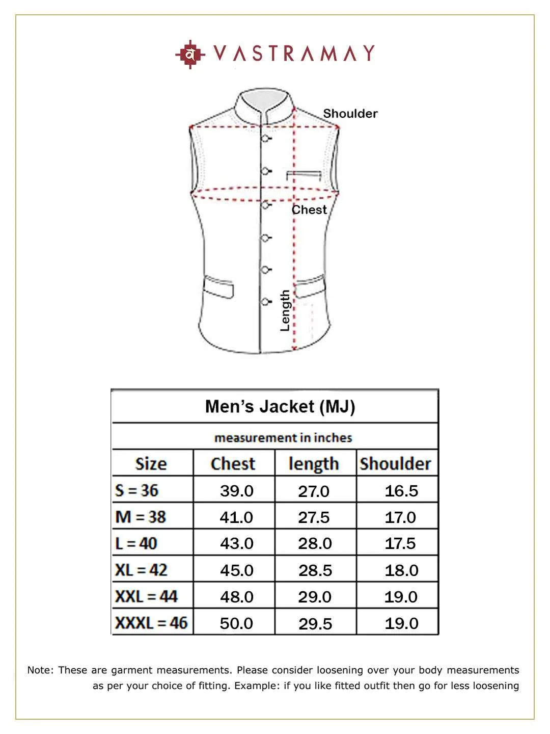 Jashvi Men's Maroon Jacquard Nehru Jacket