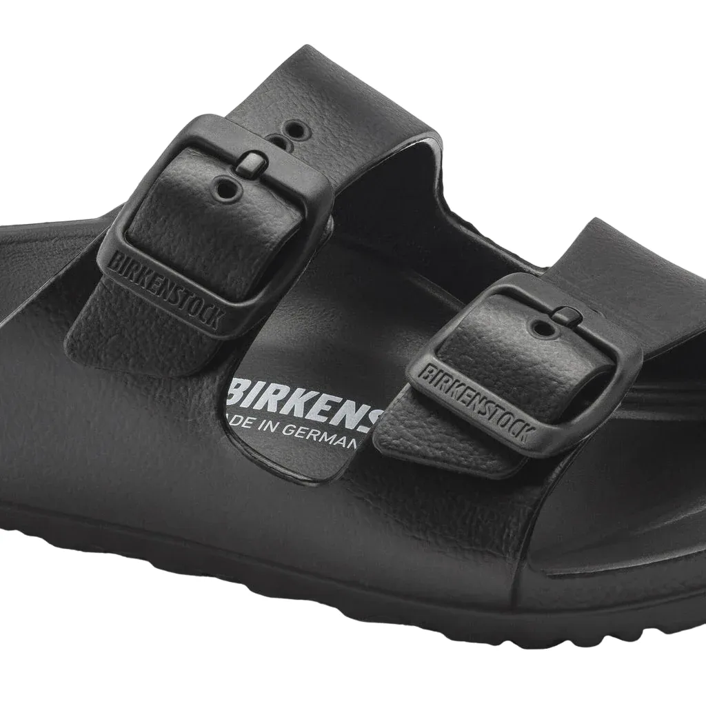 Kids Birkenstock Arizona Eva Black Slip On Sandals