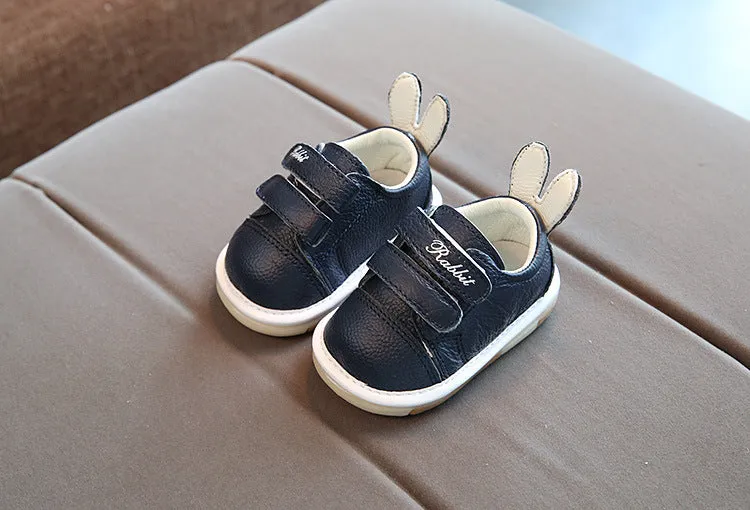 Leather casual shoes female baby autumn Child Baby Toddler shoes soft bottom shoes 0-2