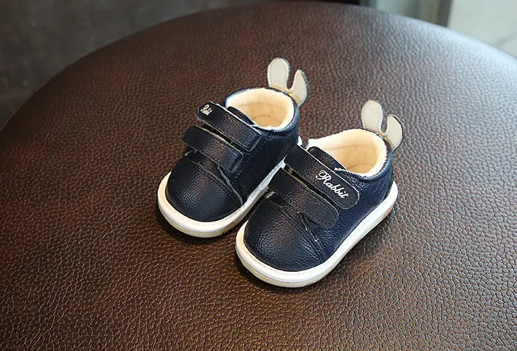 Leather casual shoes female baby autumn Child Baby Toddler shoes soft bottom shoes 0-2