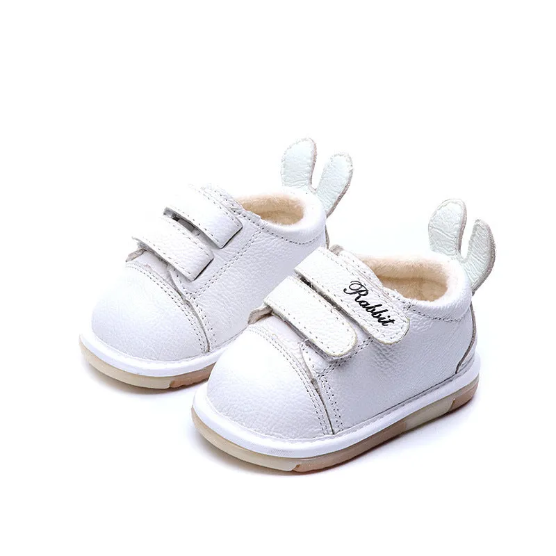 Leather casual shoes female baby autumn Child Baby Toddler shoes soft bottom shoes 0-2