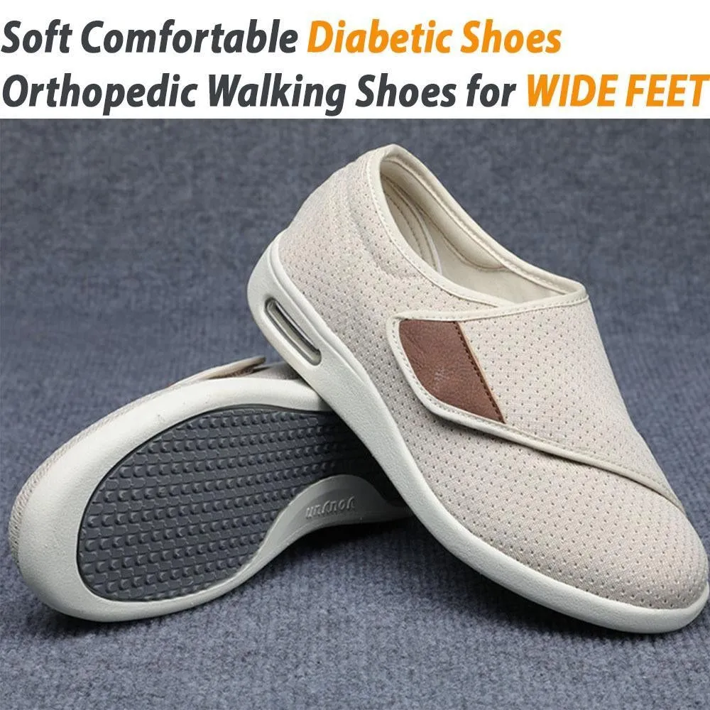 Owlkay Ultra-Light Adjustable Velcro Easy Wear Shoes-NW015