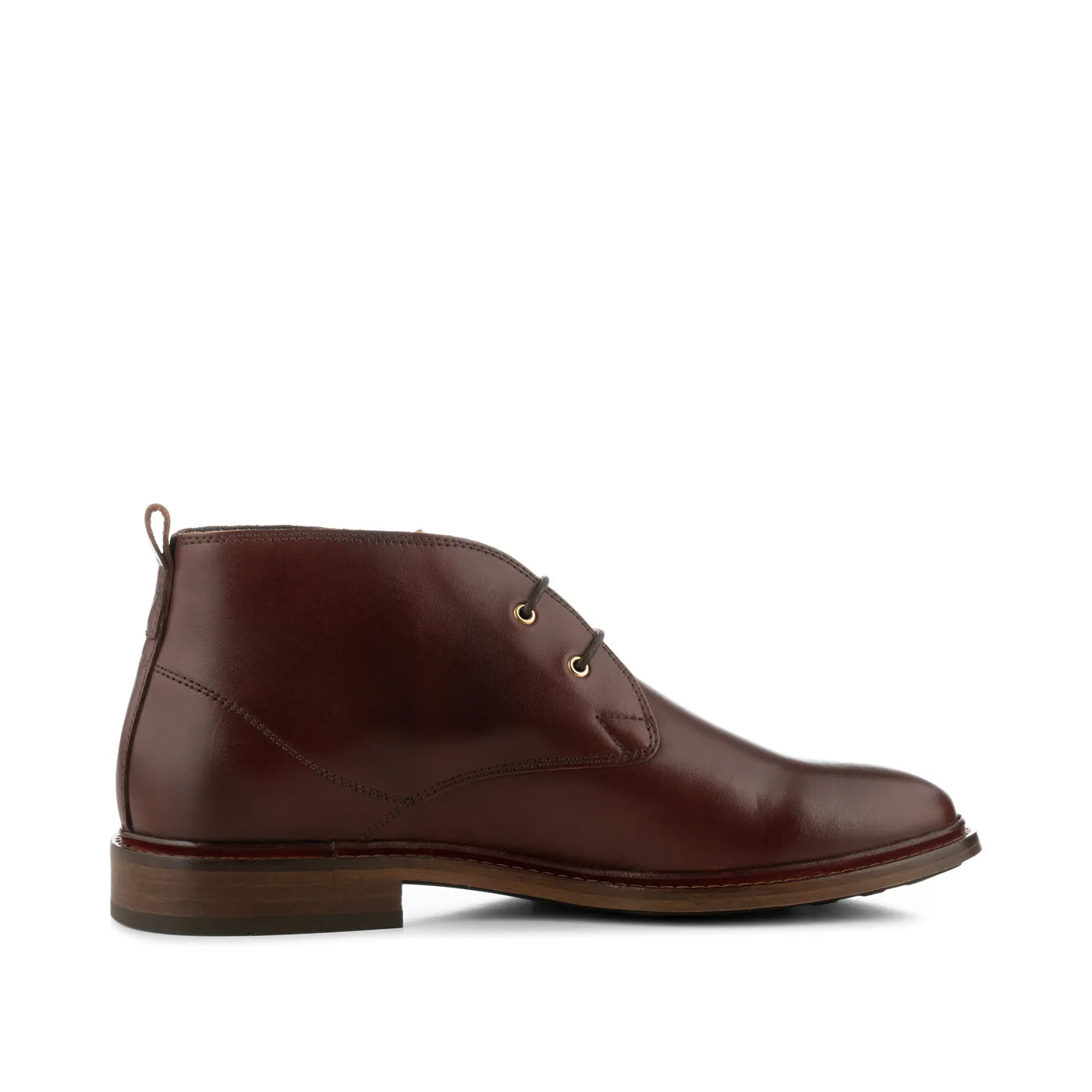 Phoenix chukka boot leather - BROWN