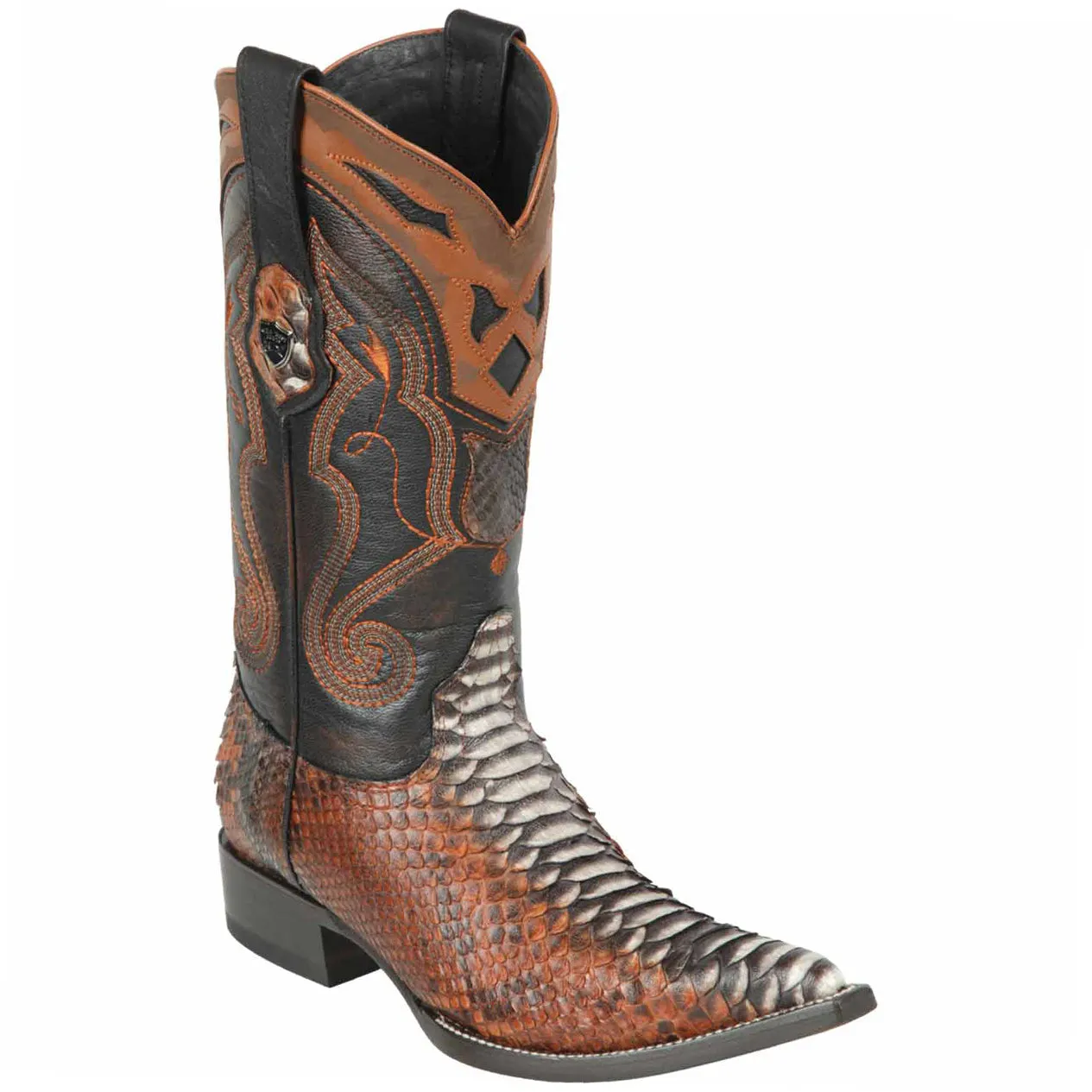 Pointy Snake Skin Boots