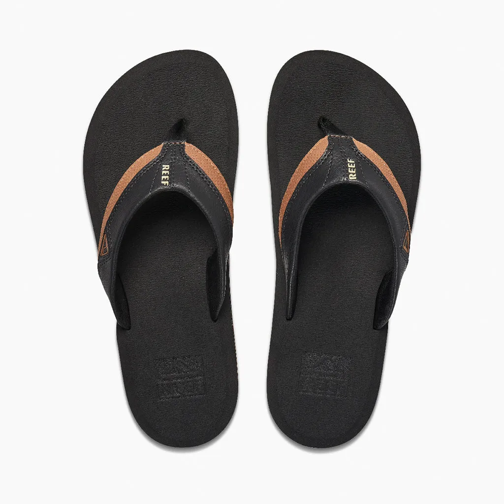 Reef Mens Cushion Dawn - Black/Tan