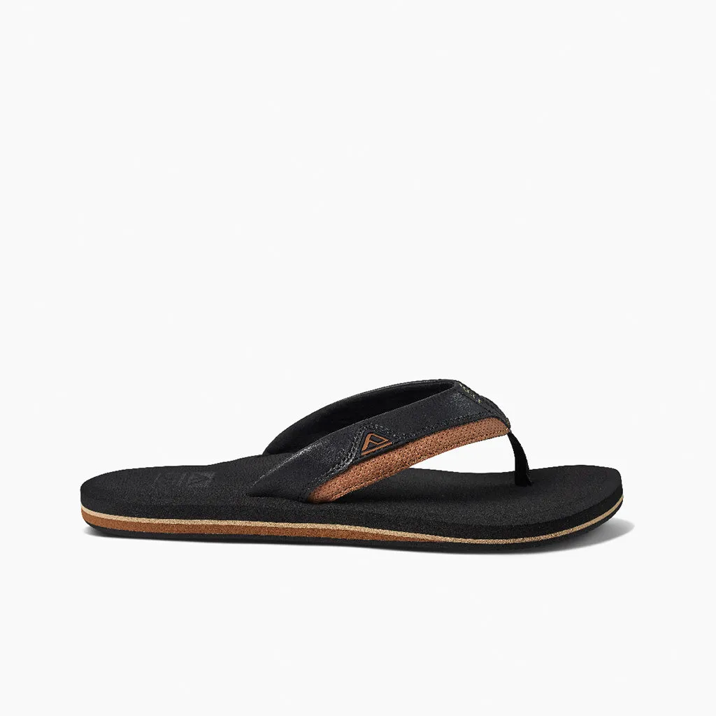 Reef Mens Cushion Dawn - Black/Tan