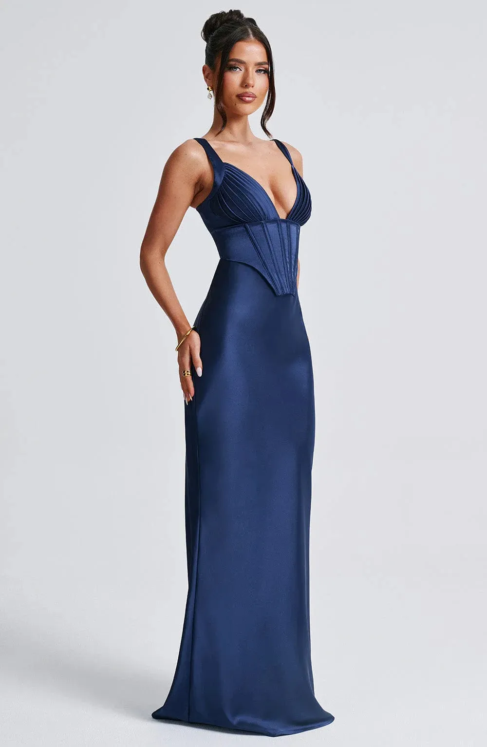 SIAN MAXI DRESS - NAVY