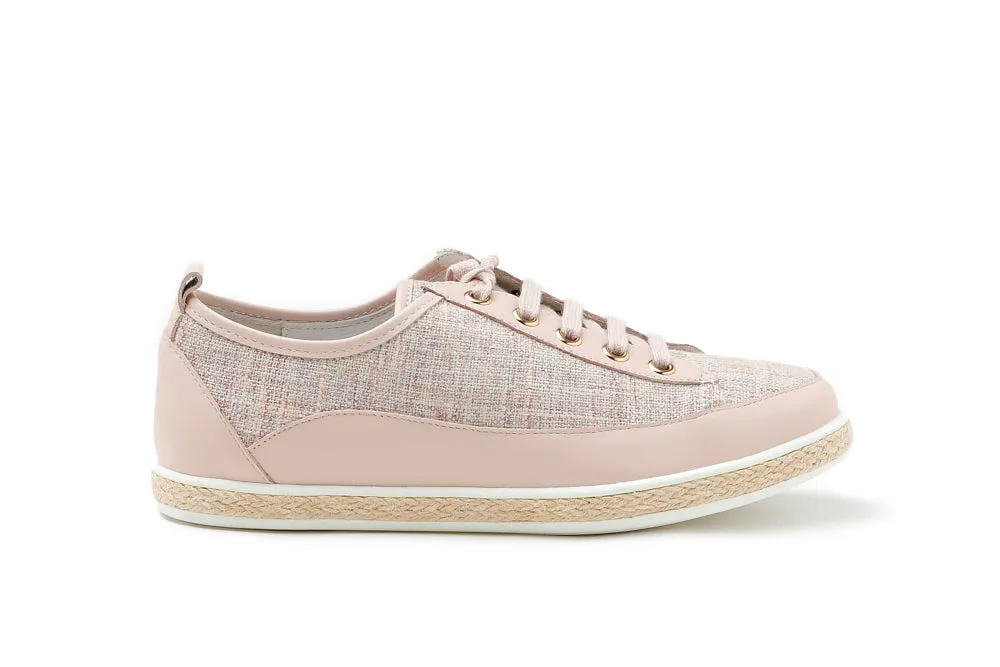 Tweed Lace Up Sneakers